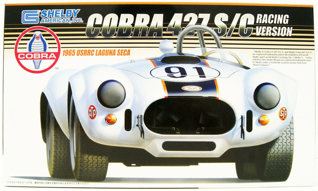 Fujimi 126715 RS-56 Shelby Cobra 427 S/C Racing Version 1:24 Scale Model F126715 Harbourside Gifts