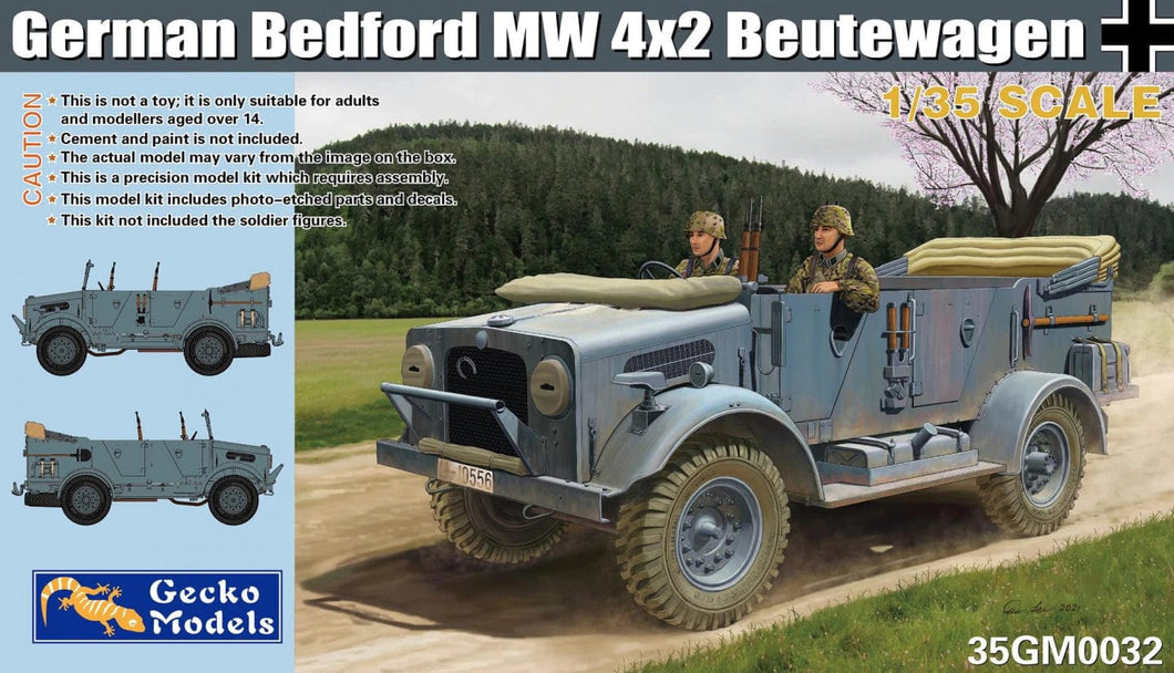 Gecko Models 35GM0032 German Bedford MW 4x2 Beutewagen 1:35 Scale Model 35GM0032 Gecko Models