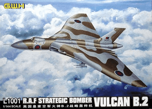 Great Wall Hobby 1001 RAF Strategic Bomber Vulcan B.2 1:144 Scale Model Kit L1001 Great Wall Hobby