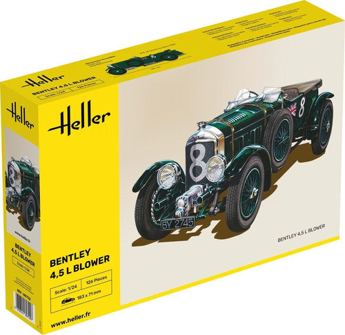Heller 80722 Bentley 4.5 L Blower 1:24 Scale Model Kit HEL80722 Heller