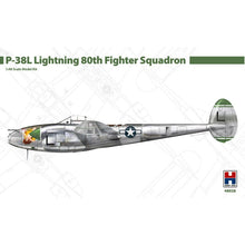 Load image into Gallery viewer, Hobby 2000 48028 P-38L Lightning 80th Fighter Squadron 1:48 Scale Model Kit H2K48028 Hobby 2000
