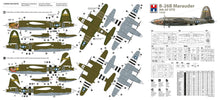 Load image into Gallery viewer, Hobby 2000 72058 B-26 B Marauder 9th AF ETO 1:72 Scale Model Kit H2K72058 Hobby 2000
