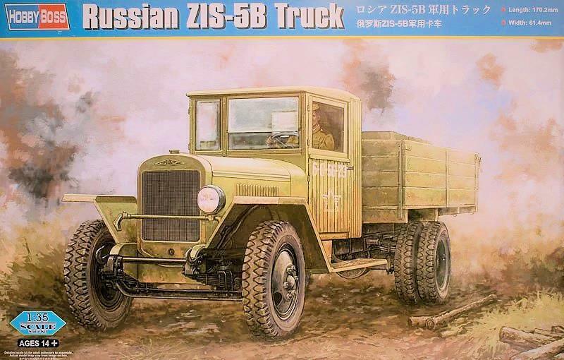 Hobbyboss 83886 Russian ZIS-5b Truck 1:35 Scale Model Kit HBB83886 Hobbyboss