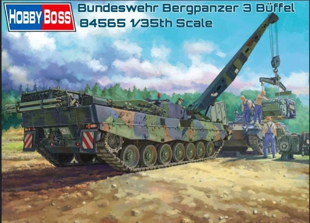 Hobbyboss 84565 Bergepanzer BPz3 “Buffalo” ARV 1:35 Scale Model Kit HBB84565 Hobbyboss