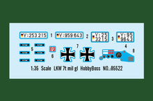 Load image into Gallery viewer, HobbyBoss 85522 LKW 7t mil gl 1:35 Scale Model Kit HBB85522 Hobbyboss
