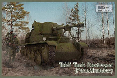 IBG 72062 Toldi Pancelvadasz Hungarian Tank Destroyer 1:72 Scale Model Kit IBG72062 IBG Models