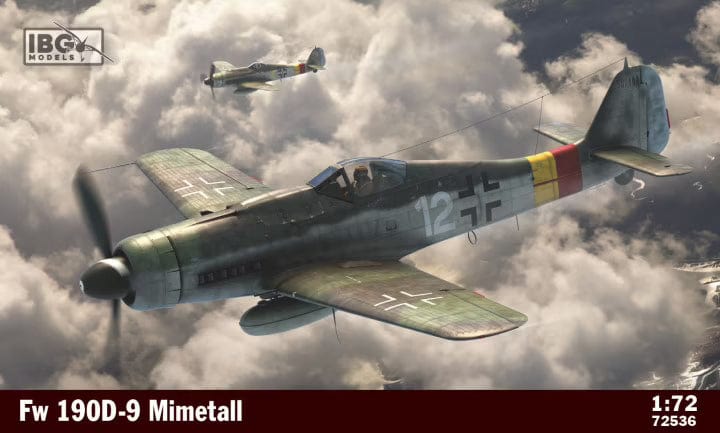 IBG 72536 Focke-Wulf Fw 190D-9 1:72 Scale Model Kit IBG72536 IBG Models