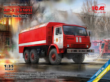 Load image into Gallery viewer, ICM 35003 AR-2 Hose Fire Truck on Kamaz-4310 chassis 1:35th Scale Model Kit ICM35003 ICM
