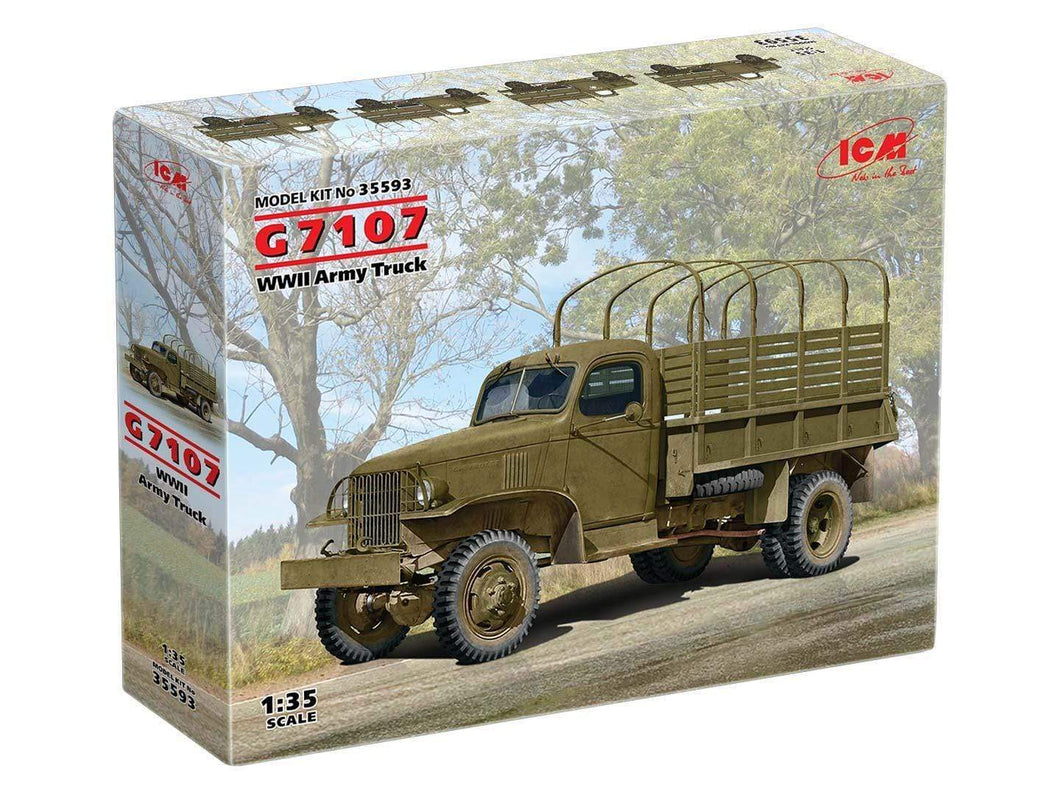 ICM 35593 WWII Army Truck 1:35 Scale Model Kit ICM35593 ICM