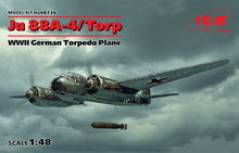 Load image into Gallery viewer, ICM 48236 Ju 88A-4/Torp WWII German Torpedo Plane 1:48 Scale Model Kit ICM48236 ICM
