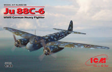 Load image into Gallery viewer, ICM 48238 Ju 88C-6 WWII German Heavy Fighter 1:48 Scale Model Kit ICM48238 ICM
