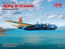 Load image into Gallery viewer, ICM 48287 &#39;Jig Dog&#39; JD-1D Invader US Navy Aircraft 1:48 Scale Model Kit ICM48287 ICM
