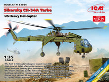 Load image into Gallery viewer, ICM 53054 Sikorsky CH-54A Tarhe US Heavy Helicopter 1:35 Scale Model Kit ICM53054 ICM
