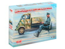 Load image into Gallery viewer, ICM Models 35418 Lastkraftwagen 3.5T Truck with Figure 1:35 Scale Model ICM35418 ICM
