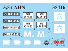 Load image into Gallery viewer, ICM Models 35418 Lastkraftwagen 3.5T Truck with Figure 1:35 Scale Model ICM35418 ICM
