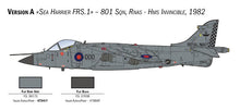 Load image into Gallery viewer, Italeri 1236 Sea Harrier FRS.1 1:72 Scale Model Kit IT1236 Harbourside Gifts
