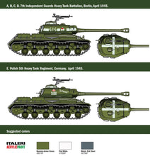 Load image into Gallery viewer, Italeri IS-2 mod. 1944 Tank 1:56 Scale Model Kit IT15764 Italeri
