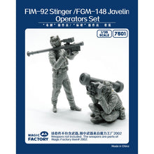 Load image into Gallery viewer, Magic Factory 7501 FIM-92 Stinger / FGM-148 Javelin Operators Set MF7501 Magic Factory
