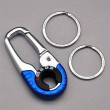 Load image into Gallery viewer, Metal Key Ring Holder with Quick Release Unbranded
