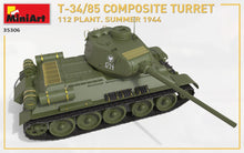 Load image into Gallery viewer, MiniArt 35306 T-34/85 Composite Turret 112 Plant Summer 1944 1:35 Scale Model MIN35306 MiniArt
