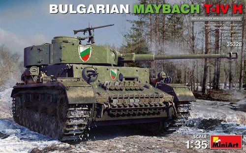 MiniArt 35328 Bulgarian Maybach T-IV H Tank 1:35 Scale Model Kit MIN35328 MiniArt