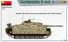 Load image into Gallery viewer, MiniArt 35338 StuG III Ausf. G April 1943 Alkett Prod + Full Interior 1:35 Scale Model Kit MIN35338 MiniArt
