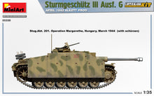 Load image into Gallery viewer, MiniArt 35338 StuG III Ausf. G April 1943 Alkett Prod + Full Interior 1:35 Scale Model Kit MIN35338 MiniArt
