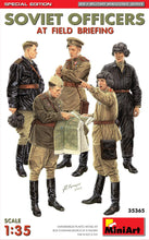 Load image into Gallery viewer, Miniart 35365 Soviet Officers at Field Briefing 1:35 Scale Model Kit MIN35365 MiniArt
