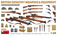 Load image into Gallery viewer, MiniArt 35368 British Infantry Weapons &amp; Equipment 1:35 Scale Model Kit MIN35368 MiniArt
