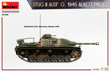 Load image into Gallery viewer, MiniArt 35388 StuG III Ausf. G 1945 Alkett Prod 1:35 Scale Model Kit MIN35388 MiniArt
