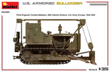 Load image into Gallery viewer, MiniArt 35403 U.S. Armoured Bulldozer 1:35 Scale Model Kit MIN35403 MiniArt
