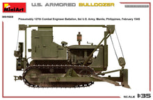 Load image into Gallery viewer, MiniArt 35403 U.S. Armoured Bulldozer 1:35 Scale Model Kit MIN35403 MiniArt
