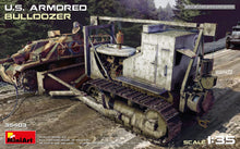 Load image into Gallery viewer, MiniArt 35403 U.S. Armoured Bulldozer 1:35 Scale Model Kit MIN35403 MiniArt
