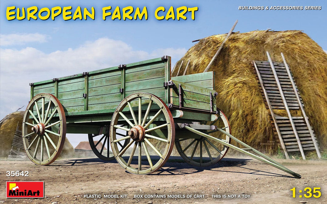 MiniArt 35642 European Farm Cart 1:35 Scale Model Kit MIN35642 MiniArt