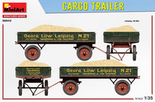 Load image into Gallery viewer, MiniArt 38043 German Cargo Trailer 1:35 Scale Model Kit MIN38043 MiniArt
