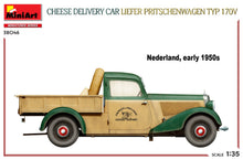 Load image into Gallery viewer, MiniArt 38046 Liefer Pritschenwagen Typ 170V Cheese Delivery Car 1:35 Scale Model Kit MIN38046 MiniArt
