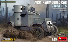 Load image into Gallery viewer, MiniArt 39010 Austin Armoured Car 3rd Series + Interior 1:35 Scale Model MIN39010 MiniArt
