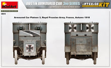 Load image into Gallery viewer, MiniArt 39010 Austin Armoured Car 3rd Series + Interior 1:35 Scale Model MIN39010 MiniArt
