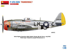 Load image into Gallery viewer, Miniart 48001 P-47D-25RE Thunderbolt Advanced Kit 1:48 Scale Model Kit MIN48001 MiniArt
