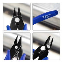 Load image into Gallery viewer, Multi Functional Diagonal Wire Stripping Plier Cable Cutter Side Snips Flush Pliers Tool 132mm Length HF02226 Unbranded
