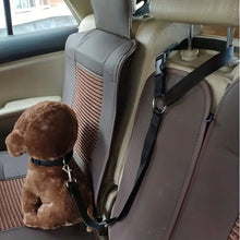 Load image into Gallery viewer, Pet Dog Car Safety Headrest Restraint Harness Adjustable Harbourside Gifts
