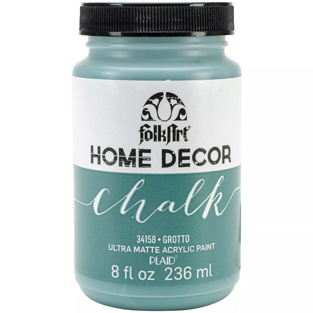 Plaid FolkArt Home Decor Chalk Paint Grotto 8oz 236ml 34158 34158 Plaid