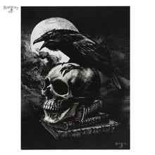 Load image into Gallery viewer, Poe&#39;s Raven Canvas Plaque by Alchemy AE_27330 Alchemy
