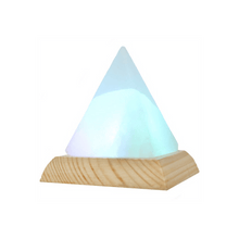 Load image into Gallery viewer, Pyramid White USB Salt Lamp S03720139 N/A
