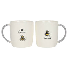 Load image into Gallery viewer, Queen Bee and Bee Keeper Mug Set S03721743 N/A
