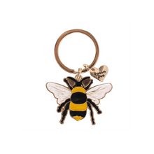 Load image into Gallery viewer, Queen Bee Enamel Keyring S03722323 N/A
