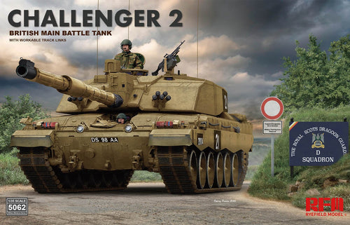 Ryefield 5062 Challenger 2 British Tank 1:35 Scale Model RM5062 Ryefield
