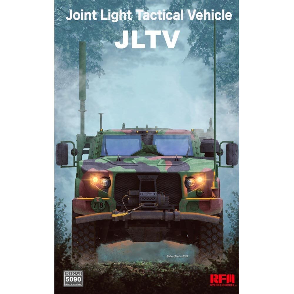 Ryefield 5090 JLTV (Joint Light Tactical Vehicle) 1:35 Scale Model Kit RM5090 Ryefield