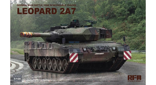 Ryefield 5108 German Main Battle Tank Leopard 2 A7 1:35 Scale Model Kit RM5108 Ryefield