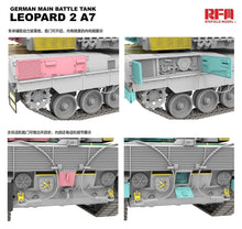 Load image into Gallery viewer, Ryefield 5108 German Main Battle Tank Leopard 2 A7 1:35 Scale Model Kit RM5108 Ryefield
